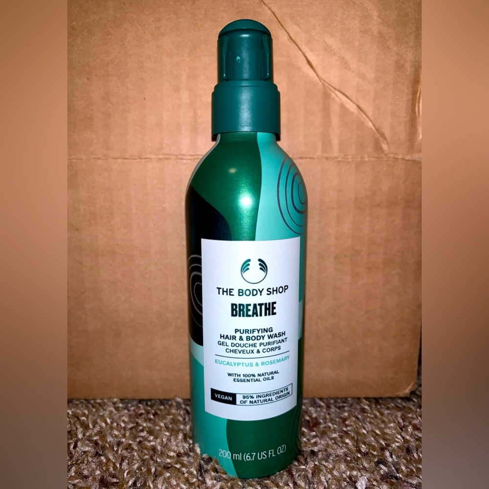 The Body Shop Breathe Purifying Hair and Body Wash